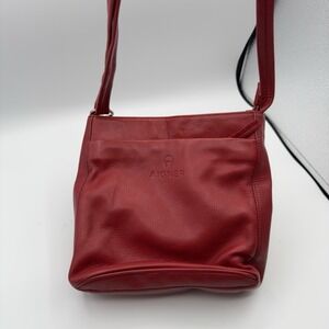 VTG Etienne Aigner Red leather Shoulder‎ Bag